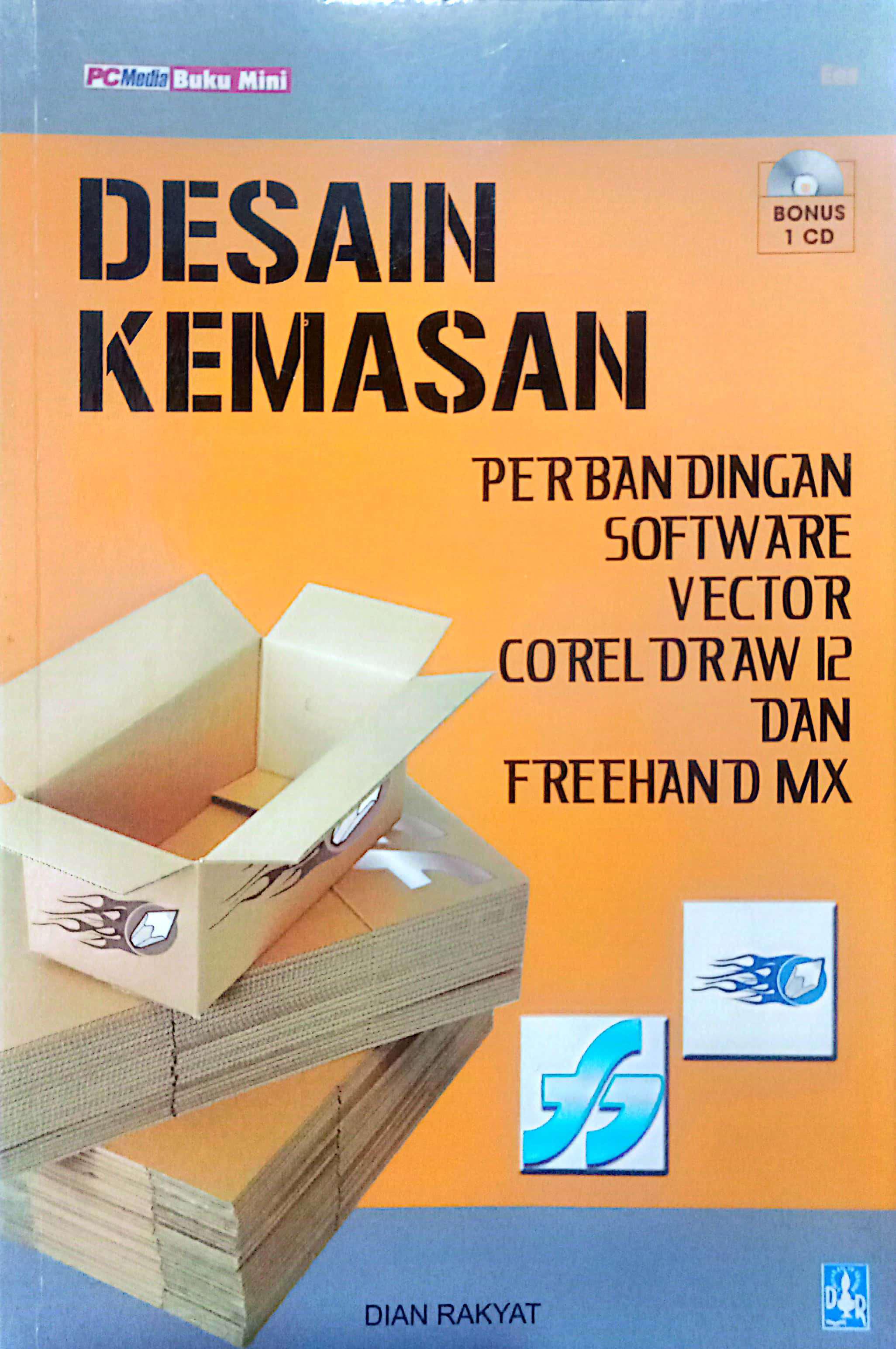 Desain Kemasan Perbandingan Software Vector Corel Draw 12 dan Freehand MX