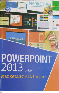 POWERPOINT 2013 untuk Marketing Kit Online