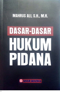 Dasar-Dasar Hukum Pidana